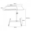 Maclean Mobilne biurko/stand na laptop MC-121 W